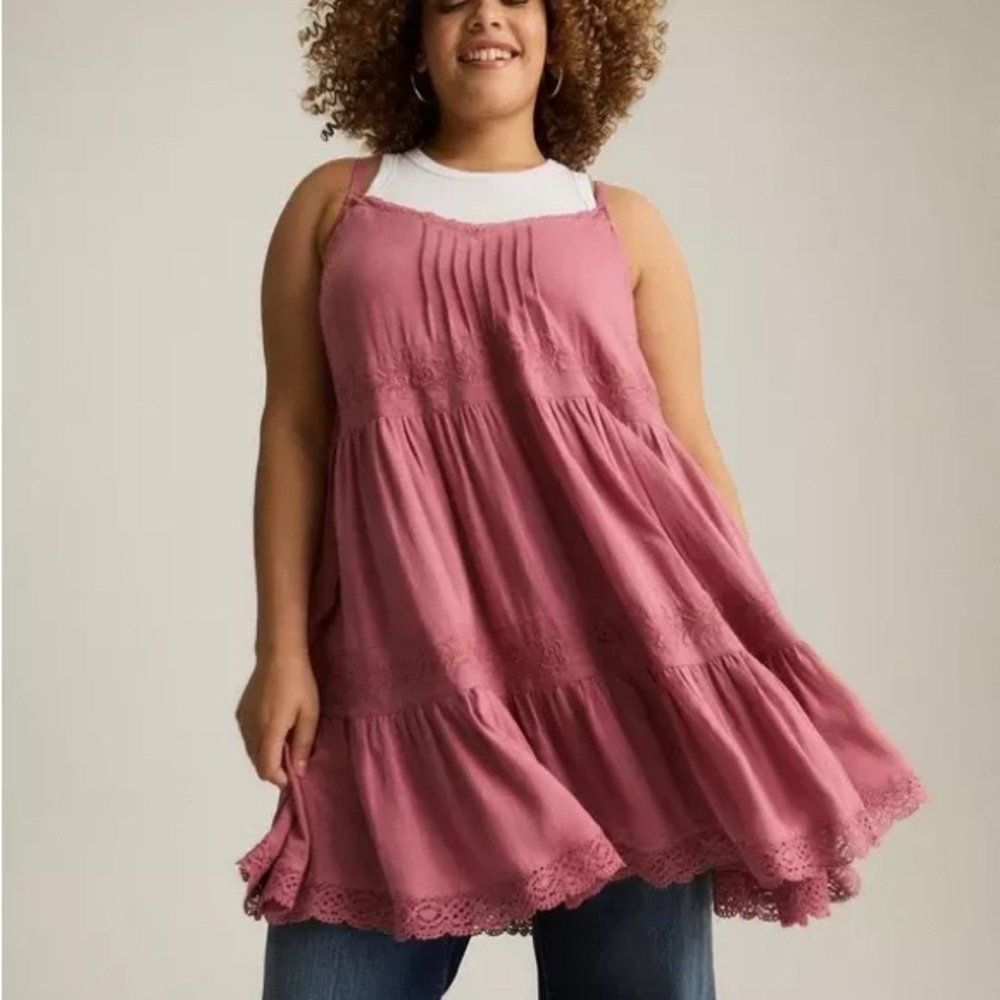 Women's Pink (mesa rose) Sleeveless Dress